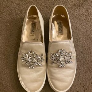 Badgley Mischka slip on sneakers